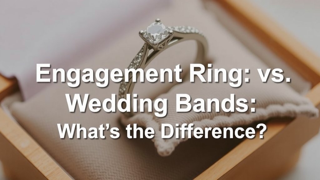 Engagement Rings vs. Wedding Bands: What's the Difference?