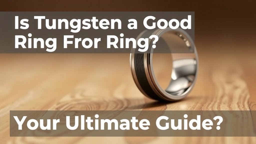 Is Tungsten a Good Choice for Your Ring?
