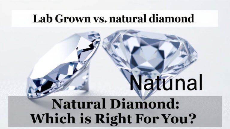 Lab Grown vs Natural Diamond: Which is Right For You