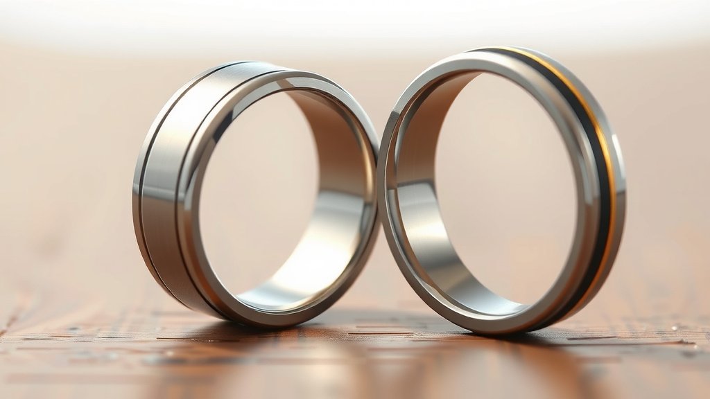 Comparing Tungsten and Titanium Wedding Bands