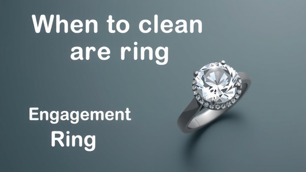 When to Clean Your Engagement Ring: A Guide