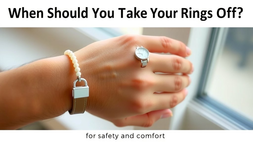 When Should You Take Your Rings Off?