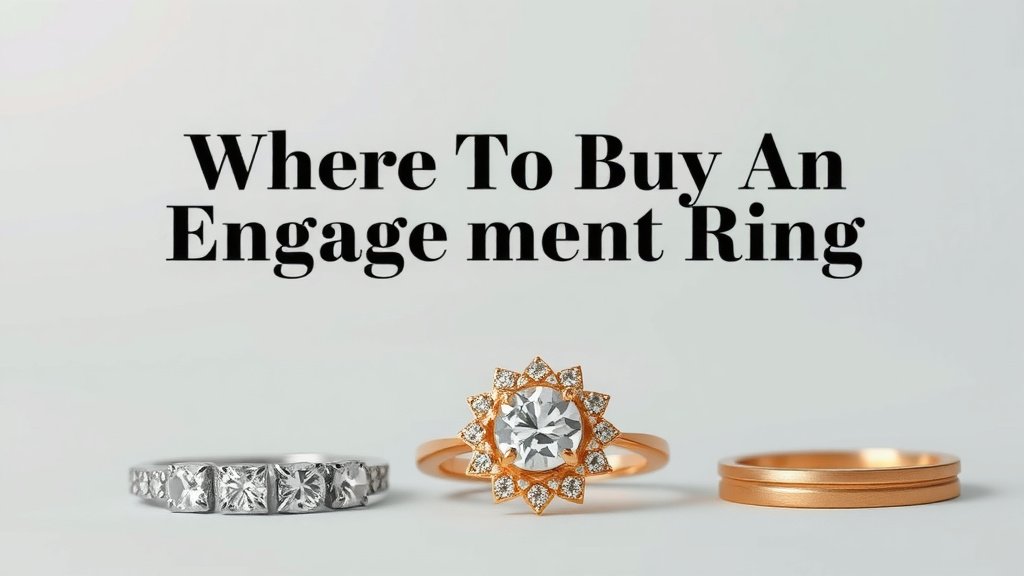 Where to Buy an Engagement Ring in 2026