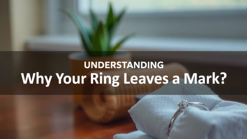 Understanding Why Your Ring Leaves a Mark