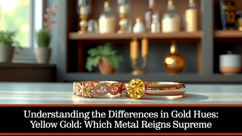 Understanding the Differences in Gold Hues