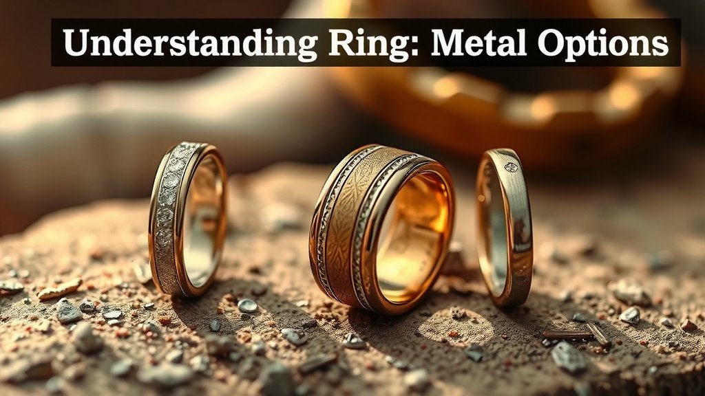 Understanding Your Ring Metal Options