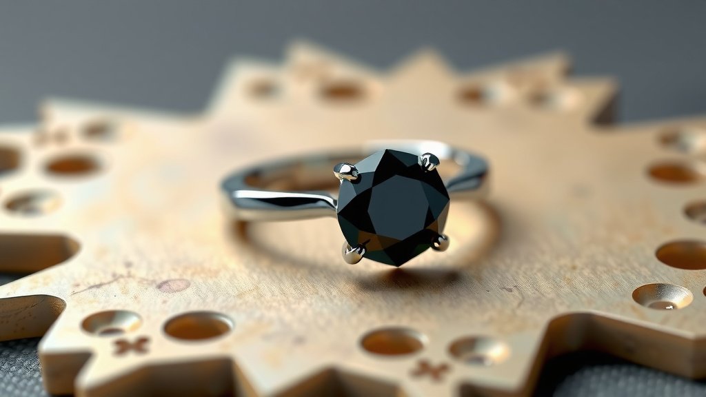 Understanding Black Diamond Rings