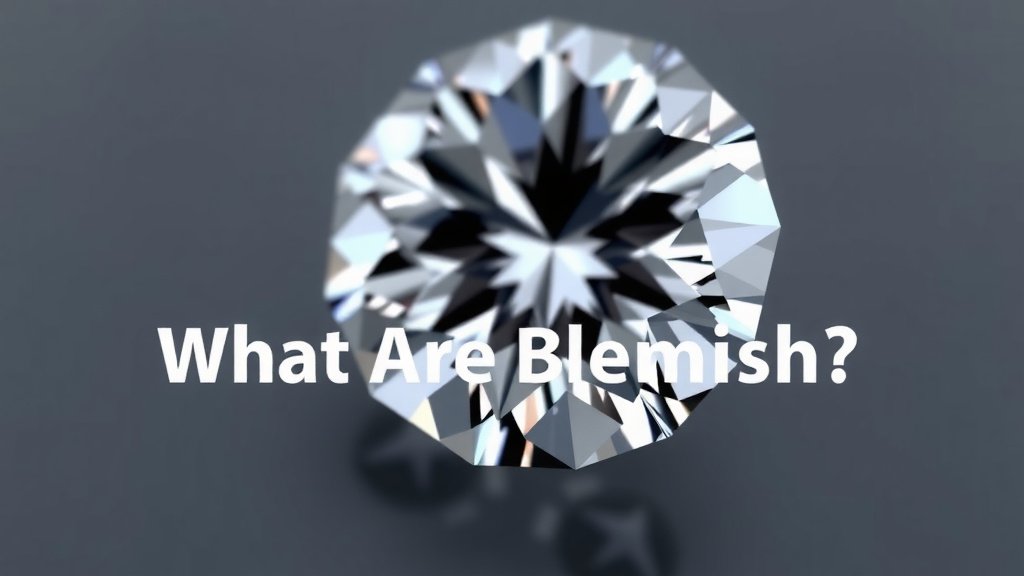 Understanding Diamond Imperfections: What Are Blemishes?