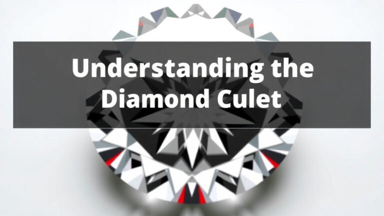 Understanding the Diamond Culet: A Gemstone Essential