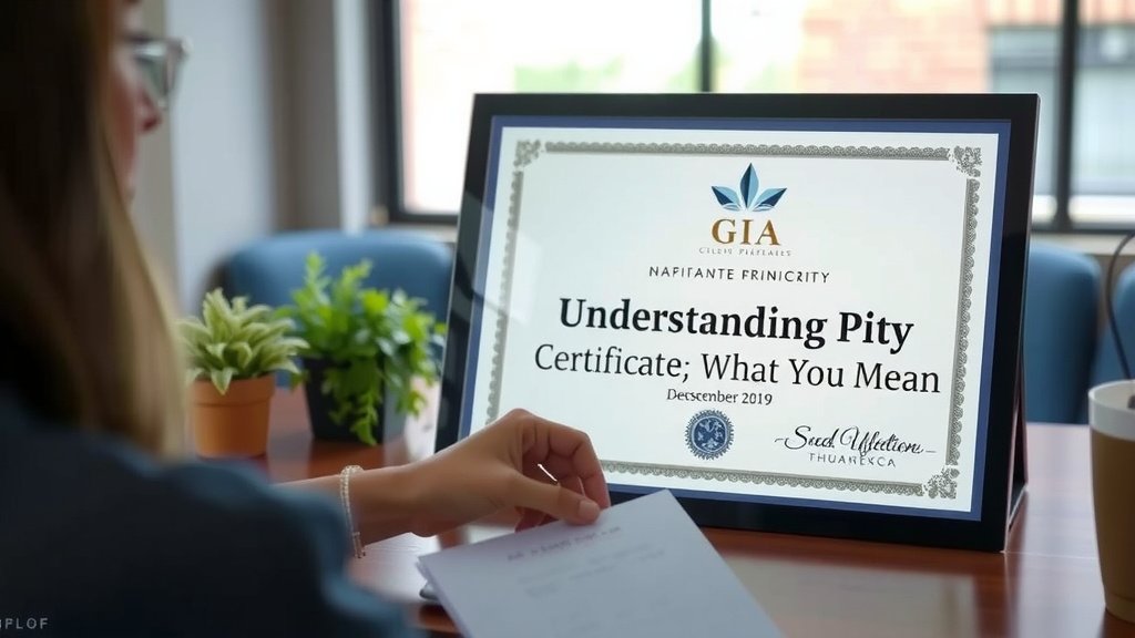 Understanding Your GIA Certificate: What It Means