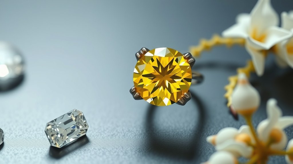 Understanding the Sparkle of Yellow Diamond Rings
