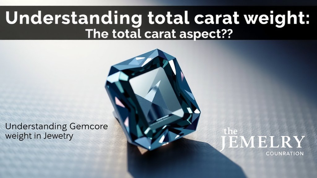 Understanding Gemstone Weight: The Total Carat Aspect