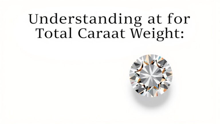 Understanding Total Carat Weight in Jewelry