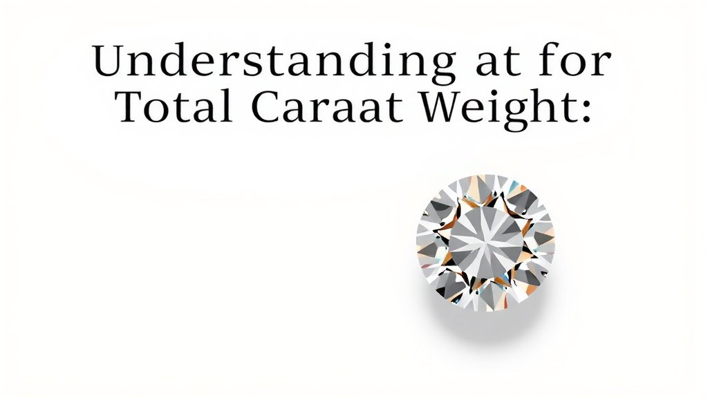 Understanding Total Carat Weight in Jewelry